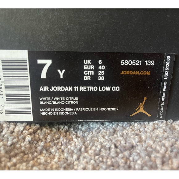 Air Jordan 11 citrus low - Picture 5 of 6